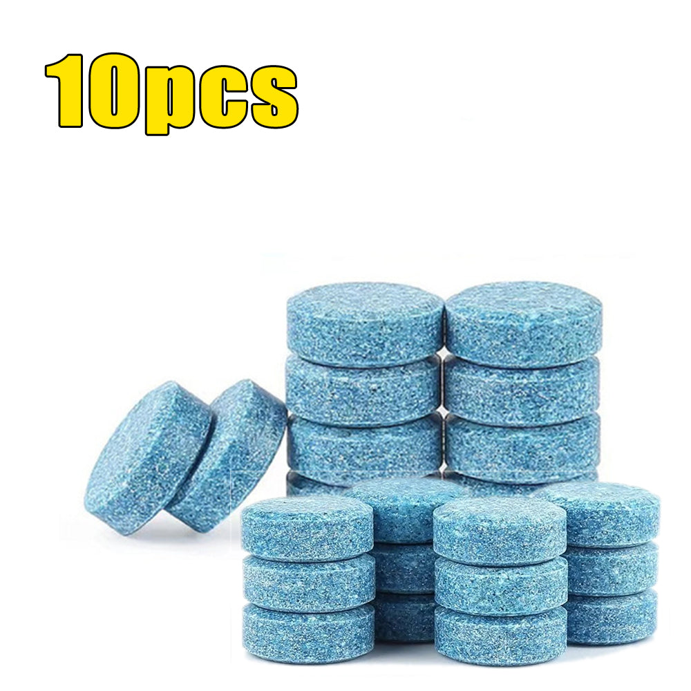 Car Windshield Cleaner Car Effervescent Tablet Glass 10 Car and Motorcycle Accessories - Tophatter Daily Deals