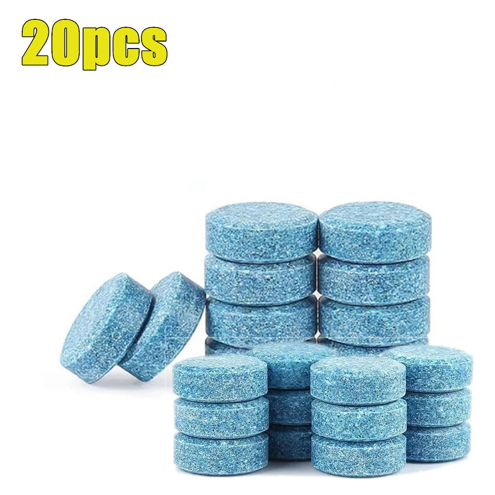 Car Windshield Cleaner Car Effervescent Tablet Glass 20 Car and Motorcycle Accessories - Tophatter Daily Deals