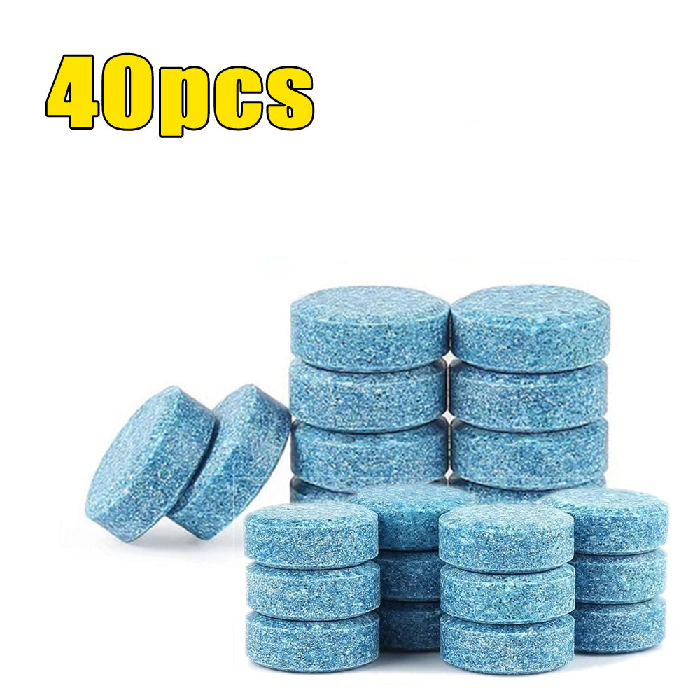 Car Windshield Cleaner Car Effervescent Tablet Glass 40 Car and Motorcycle Accessories - Tophatter Daily Deals