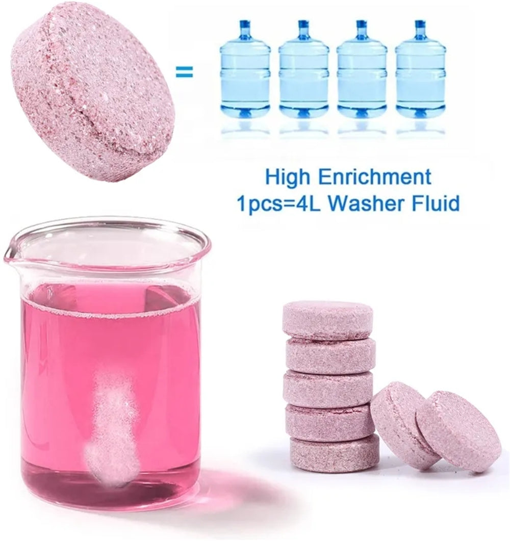 Car Windshield Glass Concentrated Washer Tablets Car Car and Motorcycle Accessories - Tophatter Daily Deals