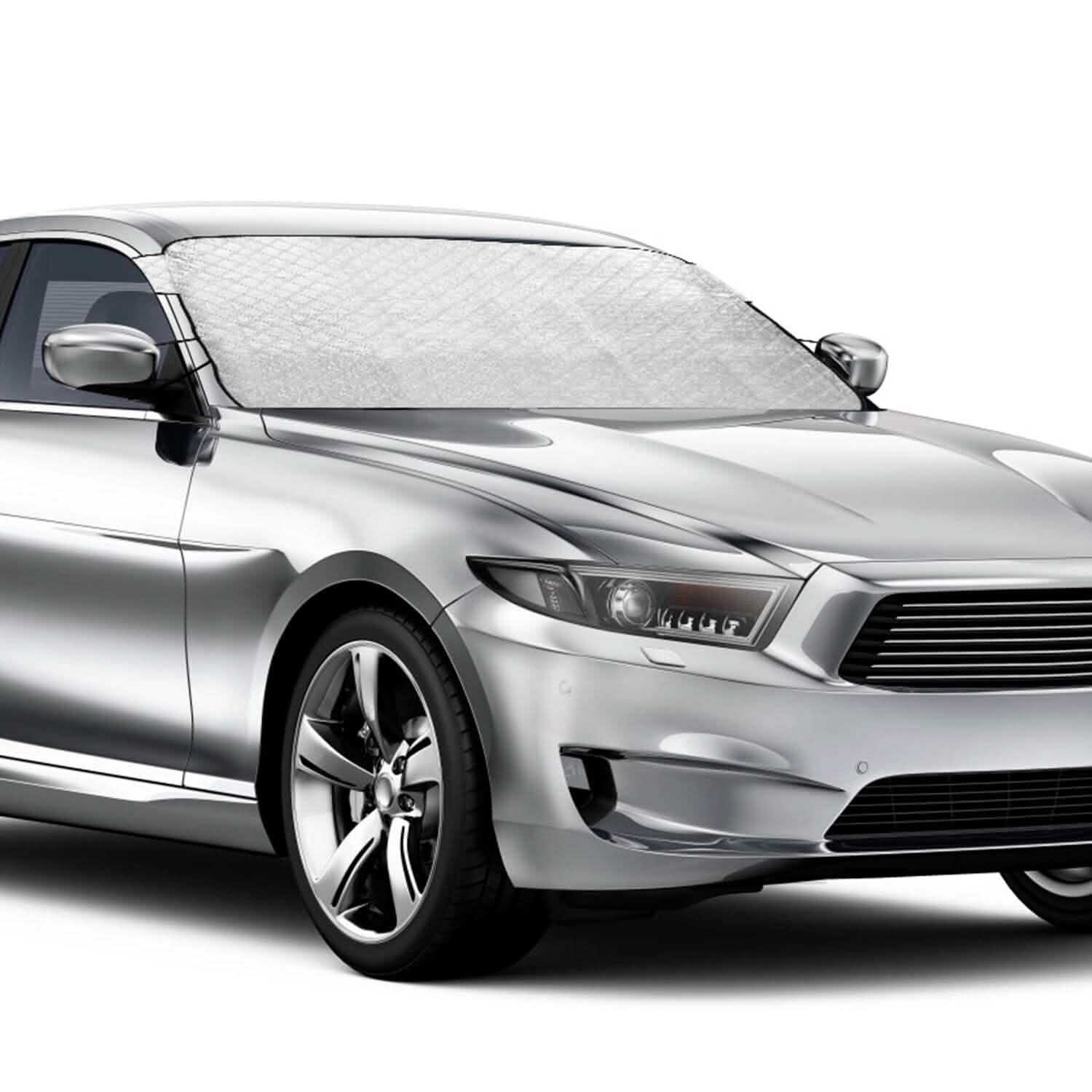 Car Windshield Snow Cover Wind-Proof Magnetic Automotive - Tophatter Daily Deals