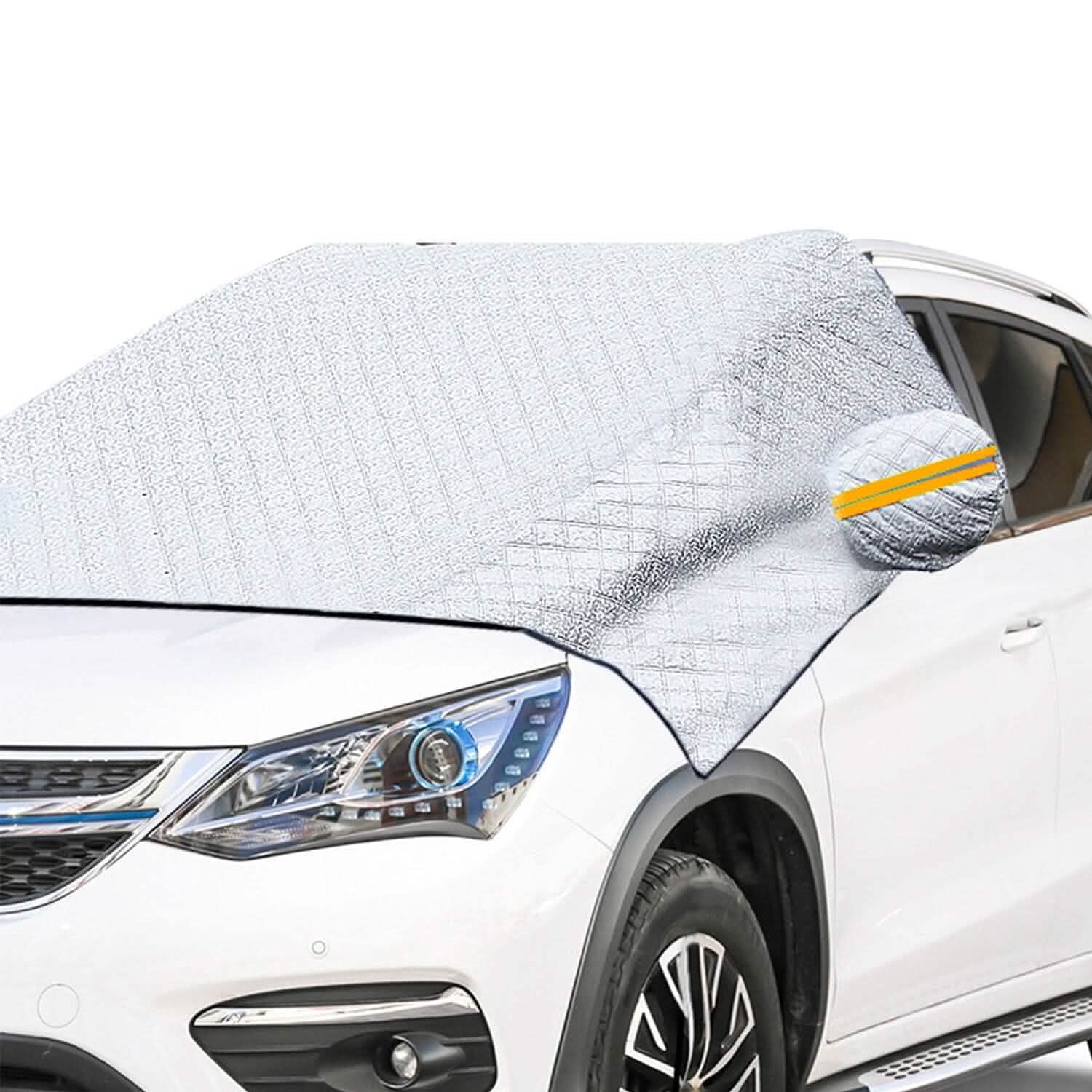Car Windshield Snow Cover Windproof Magnetic Car Windscreen Cover Automotive - Tophatter Daily Deals