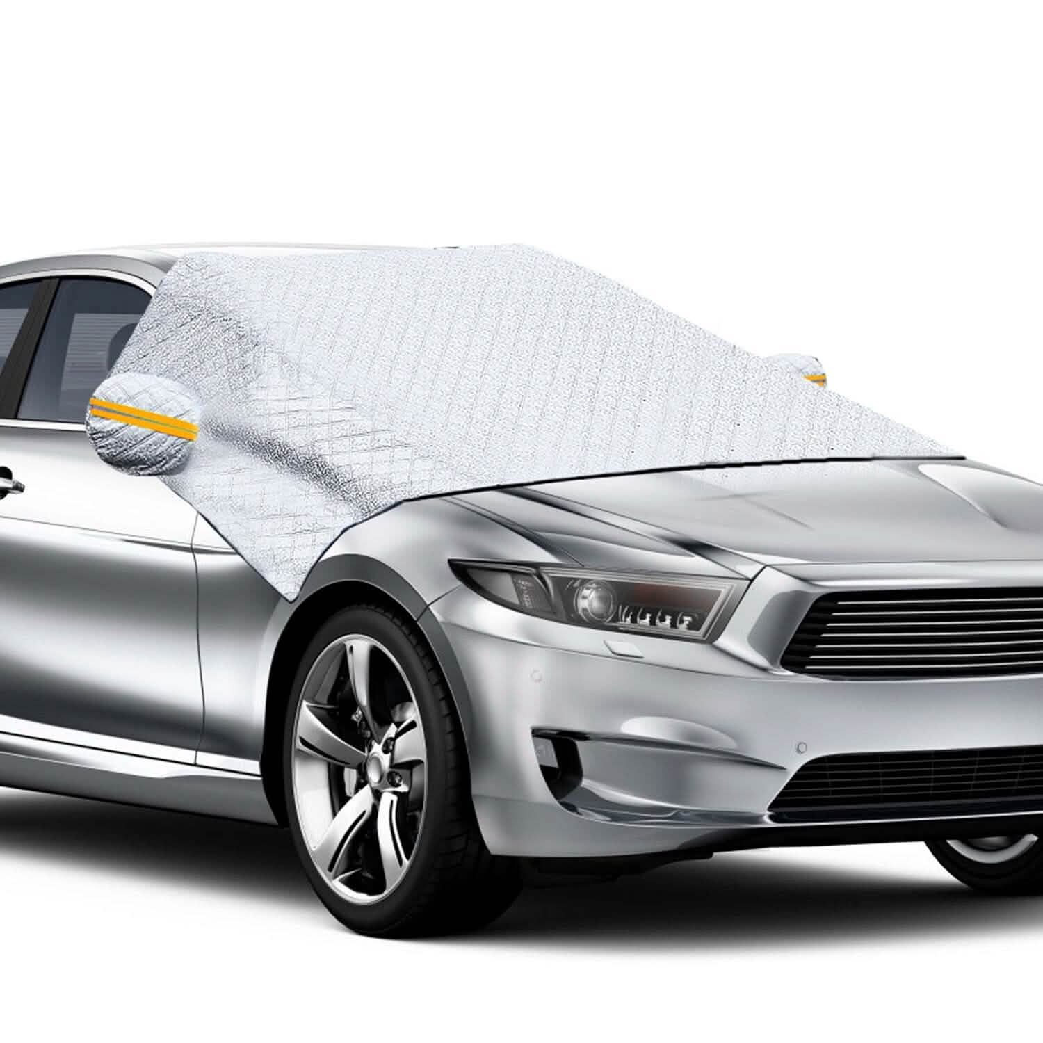 Car Windshield Snow Cover Windproof Magnetic Car Windscreen Cover Automotive - Tophatter Daily Deals