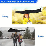 Car Windshield Sun Shade UV Rays and Heat Sun Visor Protector Foldable Reflector Umbrella Automotive - Tophatter Daily Deals