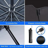 Car Windshield Sun Shade UV Rays and Heat Sun Visor Protector Foldable Reflector Umbrella Automotive - Tophatter Daily Deals