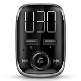 Car Wireless FM Transmitter Dual USB Charger Automotive - Tophatter Daily Deals