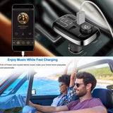 Car Wireless FM Transmitter Dual USB Charger Automotive - Tophatter Daily Deals