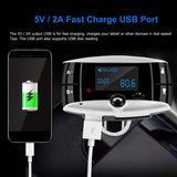 Car Wireless FM Transmitter USB Charger Hands-free Call MP3 Player Phone Chargers - Tophatter Daily Deals