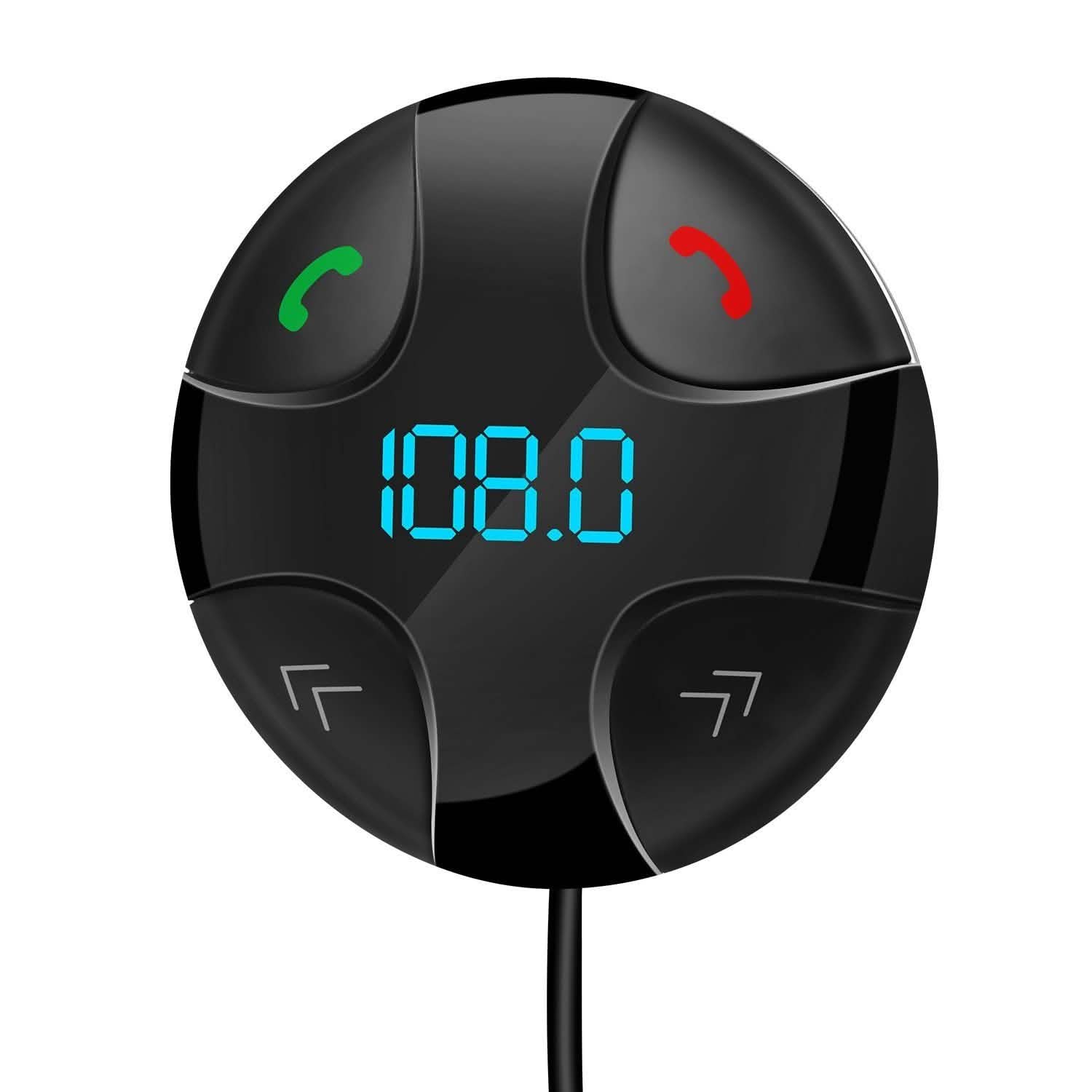 Car Wireless FM Transmitter V4 .2 Car MP3 Player Automotive - Tophatter Daily Deals