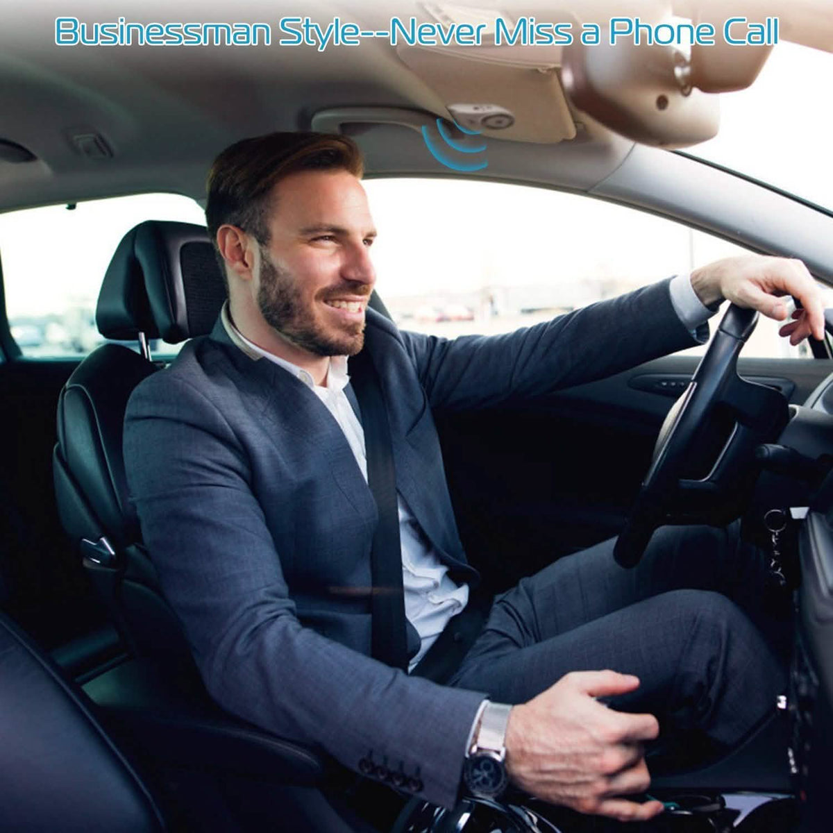 Car Wireless Speakerphone Automotive - Tophatter Daily Deals