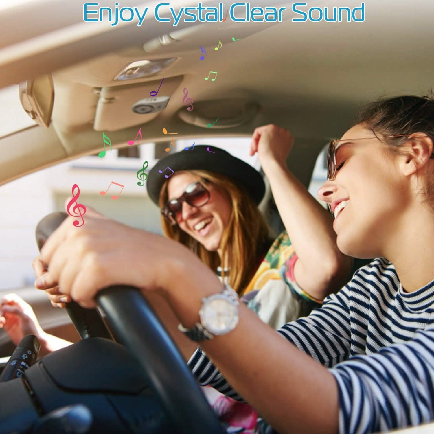 Car Wireless Speakerphone Automotive - Tophatter Daily Deals