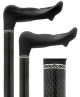 Lightweight & Adjustable: High-Tech Carbon Fiber Palm Grip Cane Palm Hand Grip Canes - Tophatter Daily Deals