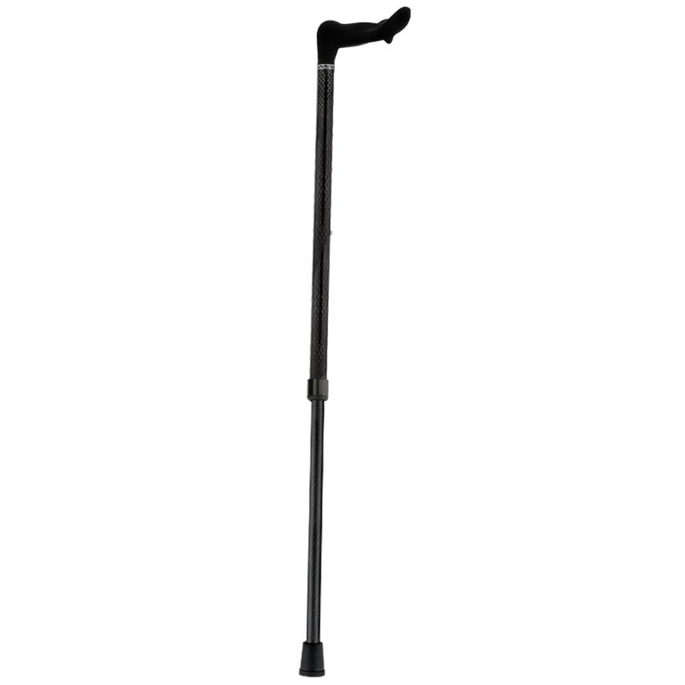 Lightweight & Adjustable: High-Tech Carbon Fiber Palm Grip Cane Palm Hand Grip Canes - Tophatter Daily Deals
