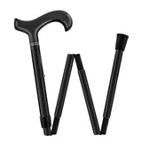 Extra Tall, Folding Carbon Fiber Derby Cane - Adjustable Superlite Carbon Fiber Walking Canes - Tophatter Daily Deals