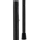 Extra Tall, Folding Carbon Fiber Derby Cane - Adjustable Superlite Carbon Fiber Walking Canes - Tophatter Daily Deals