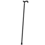 Extra Tall Black Carbon Fiber Derby Cane - Triple Wound Superlite Carbon Fiber Walking Canes - Tophatter Daily Deals