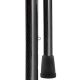 Premium Carbon Fiber Cane, Triple Wound, Adjustable & Foldable Superlite Carbon Fiber Walking Canes - Tophatter Daily Deals