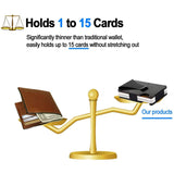 Carbon Fiber Money Clip Wallet with RFID Blocking Handbags & Wallets - Tophatter Daily Deals