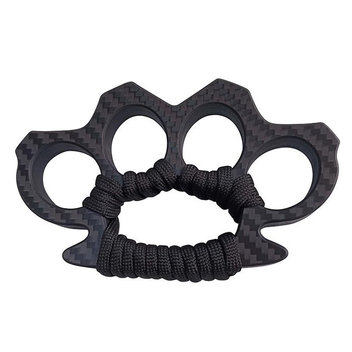 2023 New Carbon Fiber Brass Knuckles Brass Knuckles - Tophatter Daily Deals