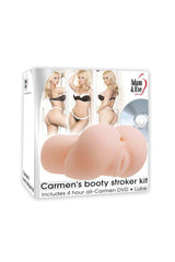 Adam & Eve - Carmen's Booty Stroker Masturbator Kit Sex Toy - Tophatter Daily Deals