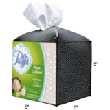 Carrotez Modern PU Leather Square Tissue Box Holder Furniture & Decor - Tophatter Daily Deals