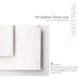 Carrotez Modern PU Leather Square Tissue Box Holder Furniture & Decor - Tophatter Daily Deals