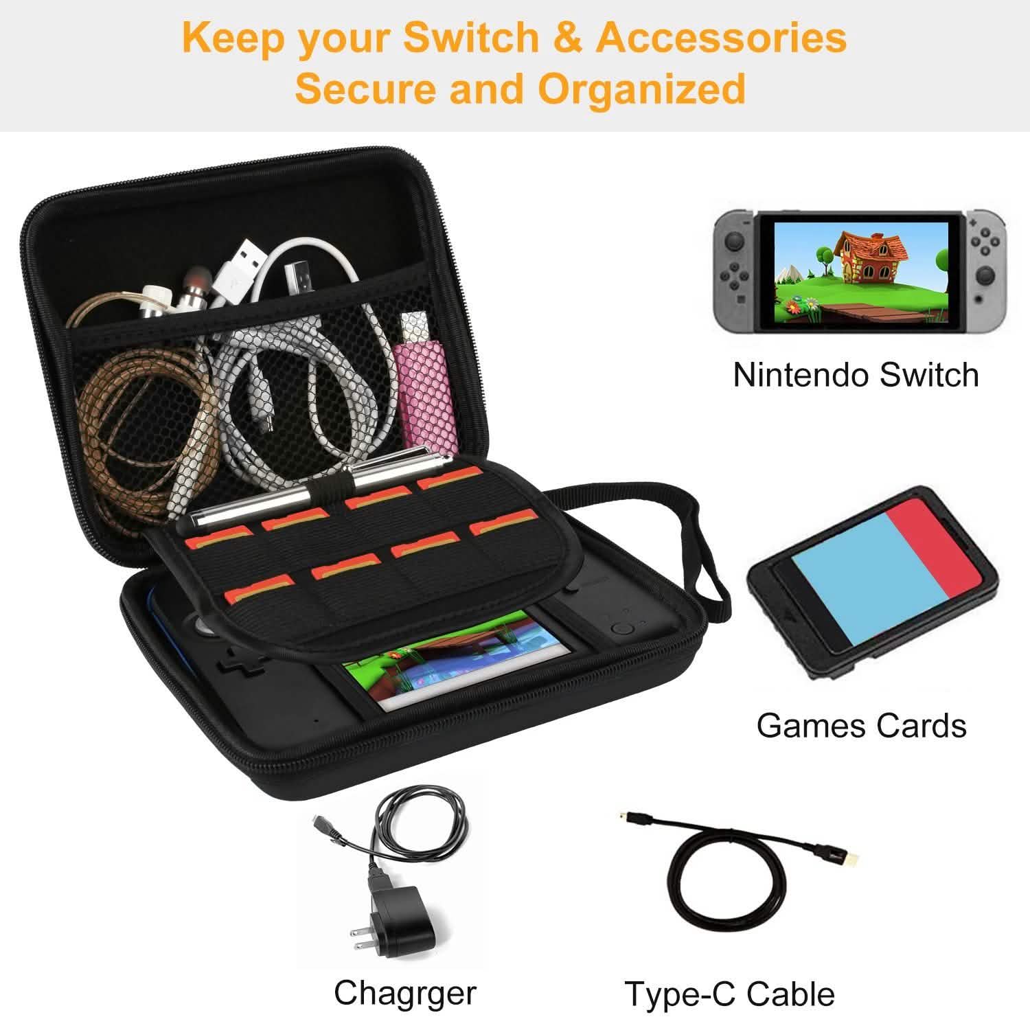 Carrying Case for Nintendo Switch Video Games & Consoles - Tophatter Daily Deals