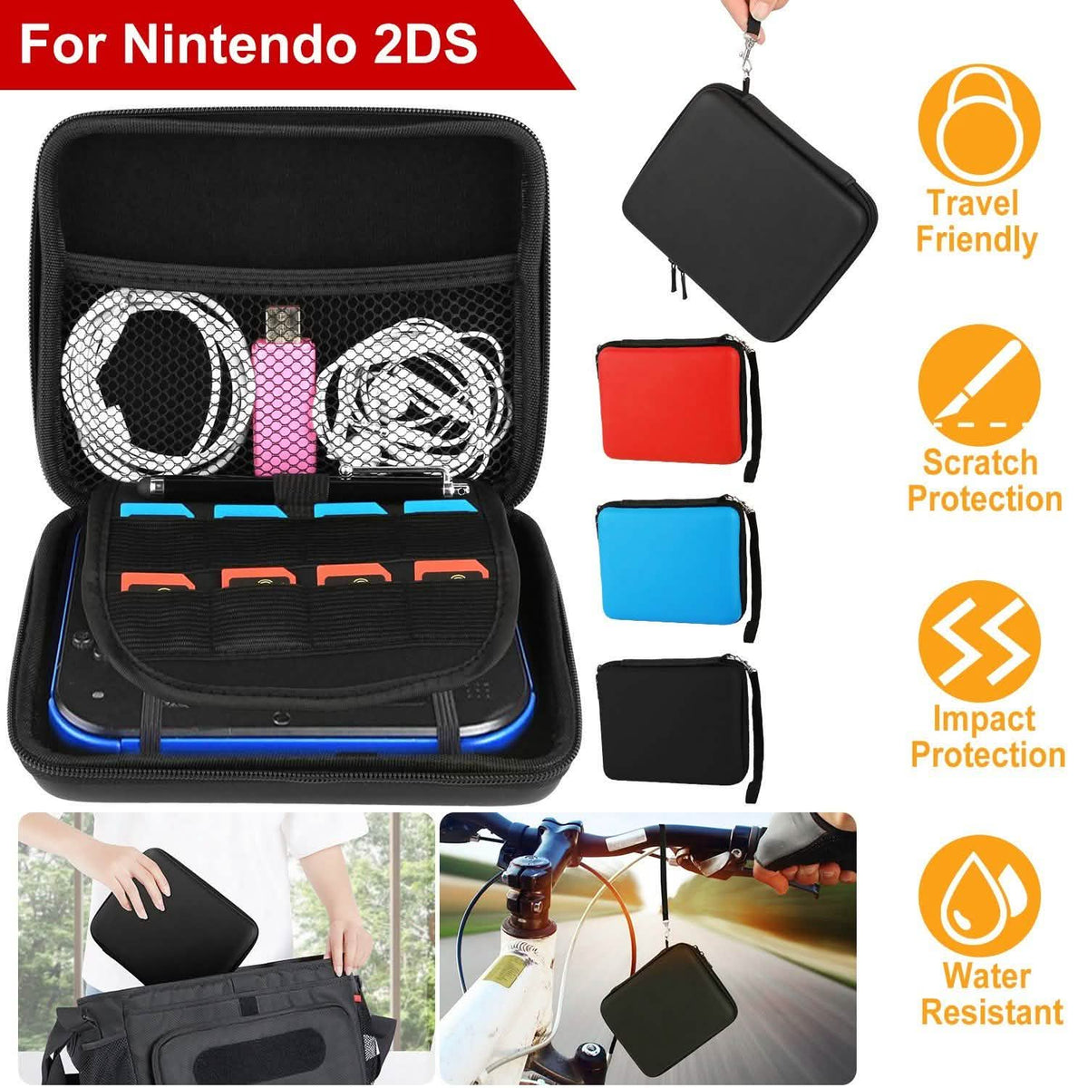 Carrying Case for Nintendo Switch Video Games & Consoles - Tophatter Daily Deals