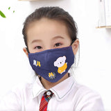 Cartoon Bears Cotton Dustproof for Children Dark Blue Face Masks & PPE - Tophatter Daily Deals
