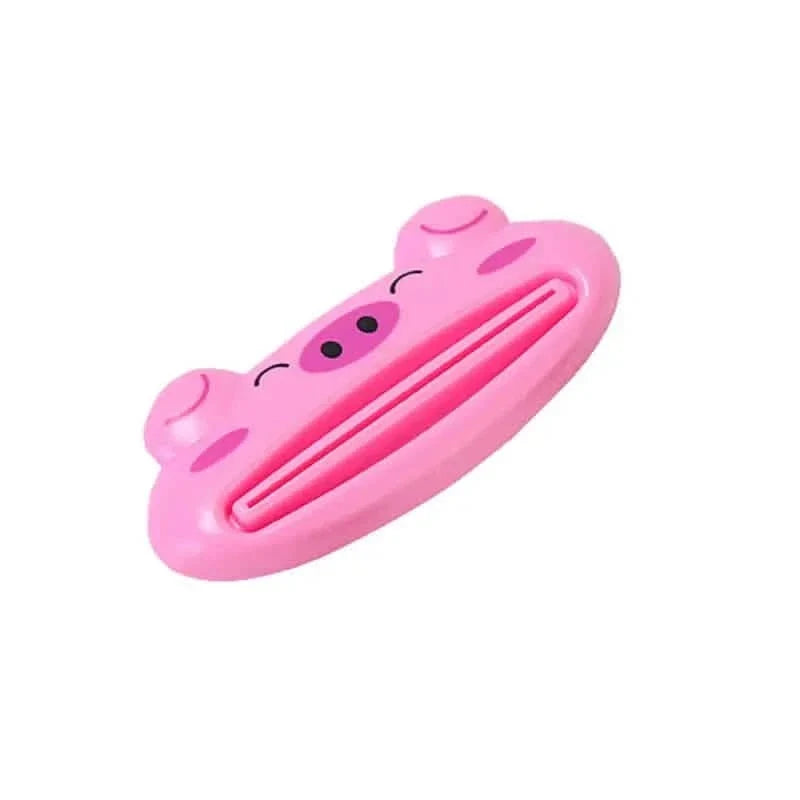 Cartoon Toothpaste Squeezer Pink Bath - Tophatter Daily Deals