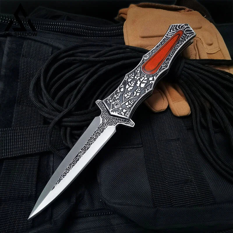 Carving folding knife fruit knife-GS35 Pocket Knives - Tophatter Daily Deals