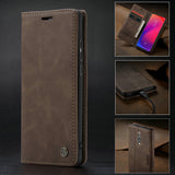 Case For Redmi Note 9 Pro Ultra Thin Retro Leather Wallet Xiaomi Cases - Tophatter Daily Deals