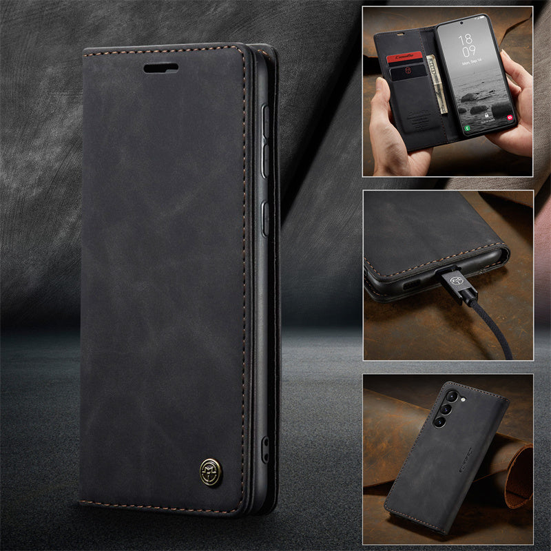 Case For Redmi Note 9 Pro Ultra Thin Retro Leather Wallet Xiaomi Cases - Tophatter Daily Deals