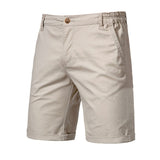 Casual Business Social Elastic Waist Men Shorts Pants - Tophatter Daily Deals