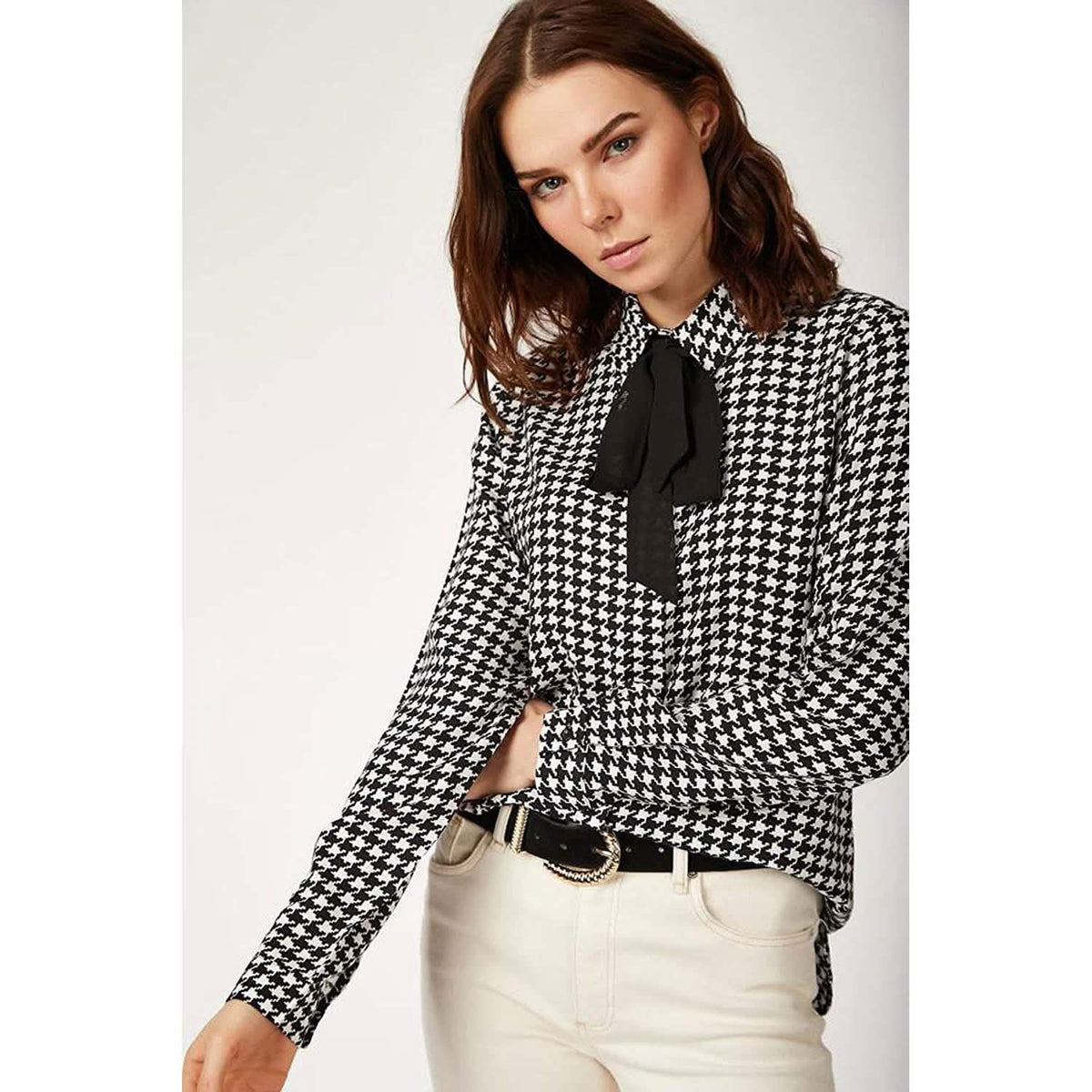 Casual Long Sleeve Button Down Shirts Tops Women's Tops - Tophatter Daily Deals