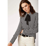 Casual Long Sleeve Button Down Shirts Tops Women's Tops - Tophatter Daily Deals