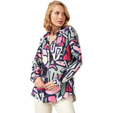 Casual Long Sleeve Button Down Shirts Tops Women's Tops - Tophatter Daily Deals