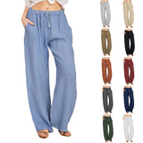 Casual Pants Female Loose Pants Jumpsuits & Pants - Tophatter Daily Deals