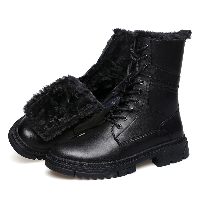 Casual Shoes Men's Genuine Leather Boots Boots - Tophatter Daily Deals