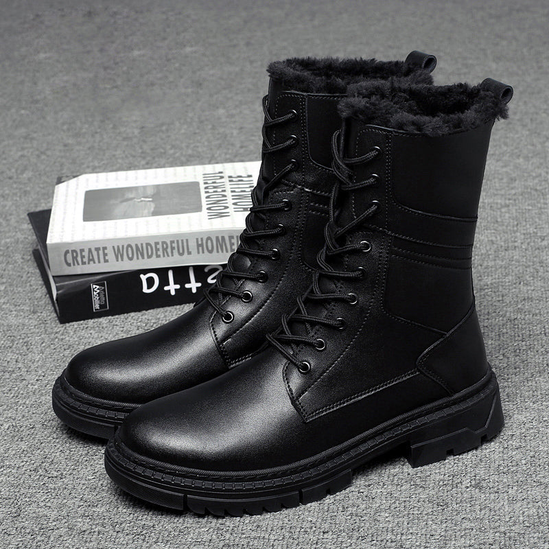 Casual Shoes Men's Genuine Leather Boots Boots - Tophatter Daily Deals