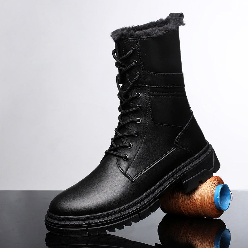 Casual Shoes Men's Genuine Leather Boots Boots - Tophatter Daily Deals