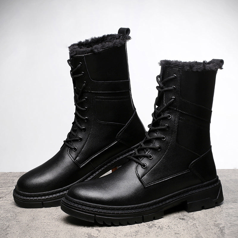 Casual Shoes Men's Genuine Leather Boots Boots - Tophatter Daily Deals