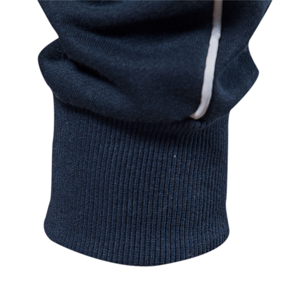 Casual Sport Cardigan Jacket Sweatshirt for Men Men Jackets - Tophatter Daily Deals