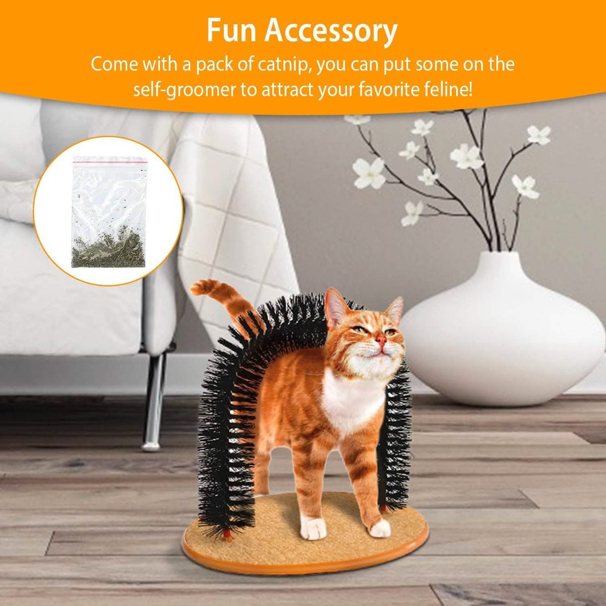 Cat Arch Self Groomer Pet Supplies - Tophatter Daily Deals
