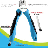 Cat & Dog Nail Clippers & Trimmers with Safety Guards Pet Supplies - Tophatter Daily Deals
