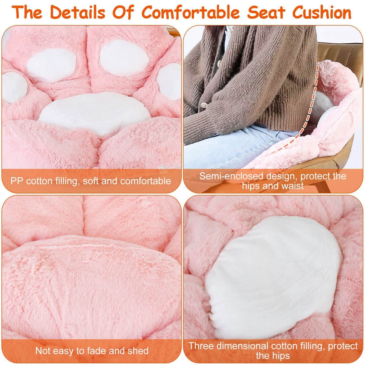 Cat Paw Cushion Seat Health & Wellness - Tophatter Daily Deals