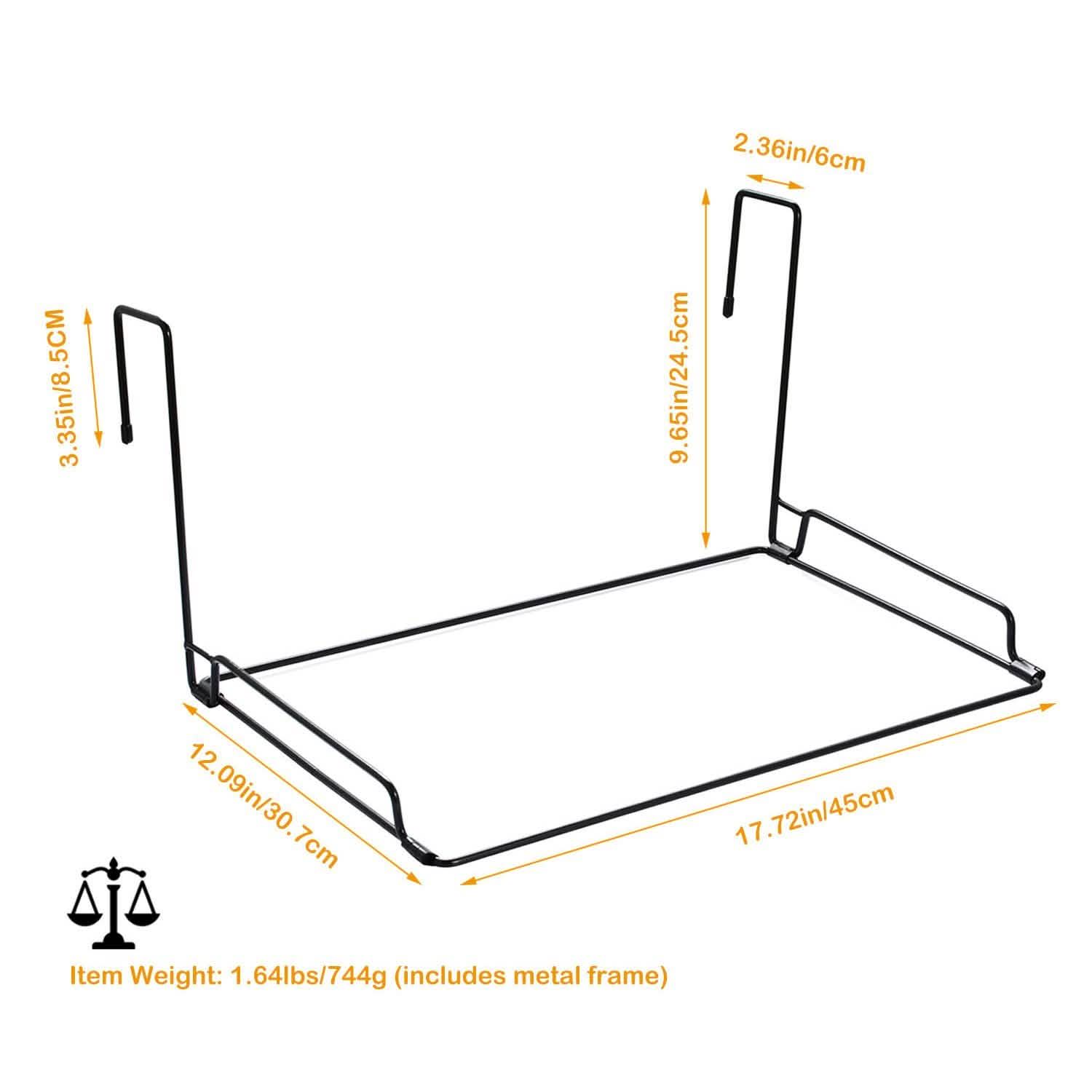 Cat Radiator Bed Pet Hammock Hanging Mat Blanket with Metal Frame Pet Supplies - Tophatter Daily Deals