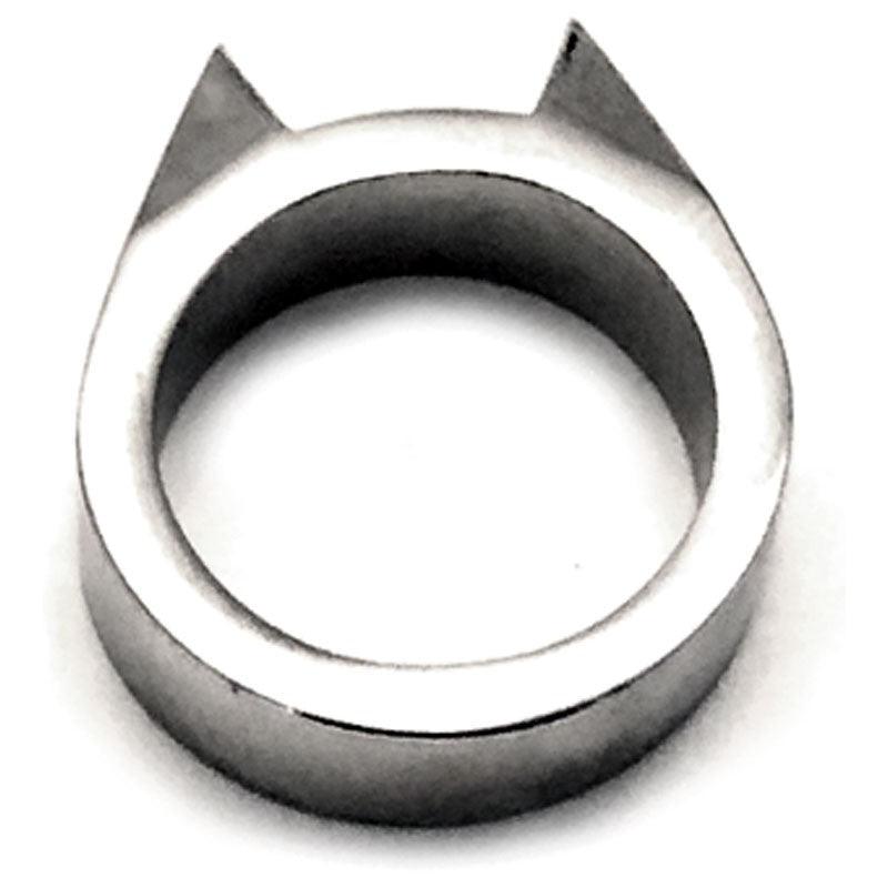 Cat Silver Color Defense Rings Value Pack of 3 - Tophatter Daily Deals