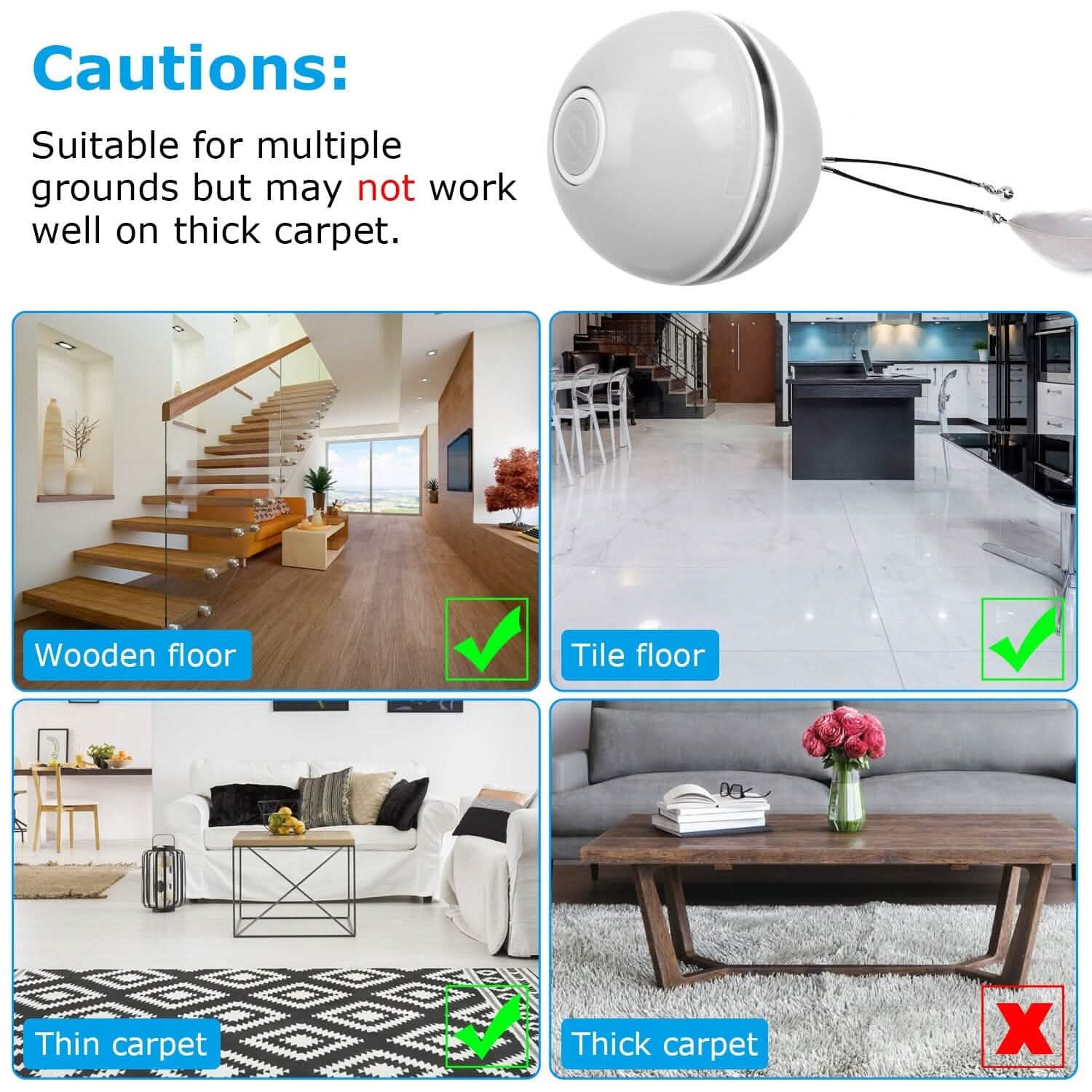 Cat Teaser Ball Automatic Self Rotating Interactive Cat Motion Exercise Toy Pet Supplies - Tophatter Daily Deals