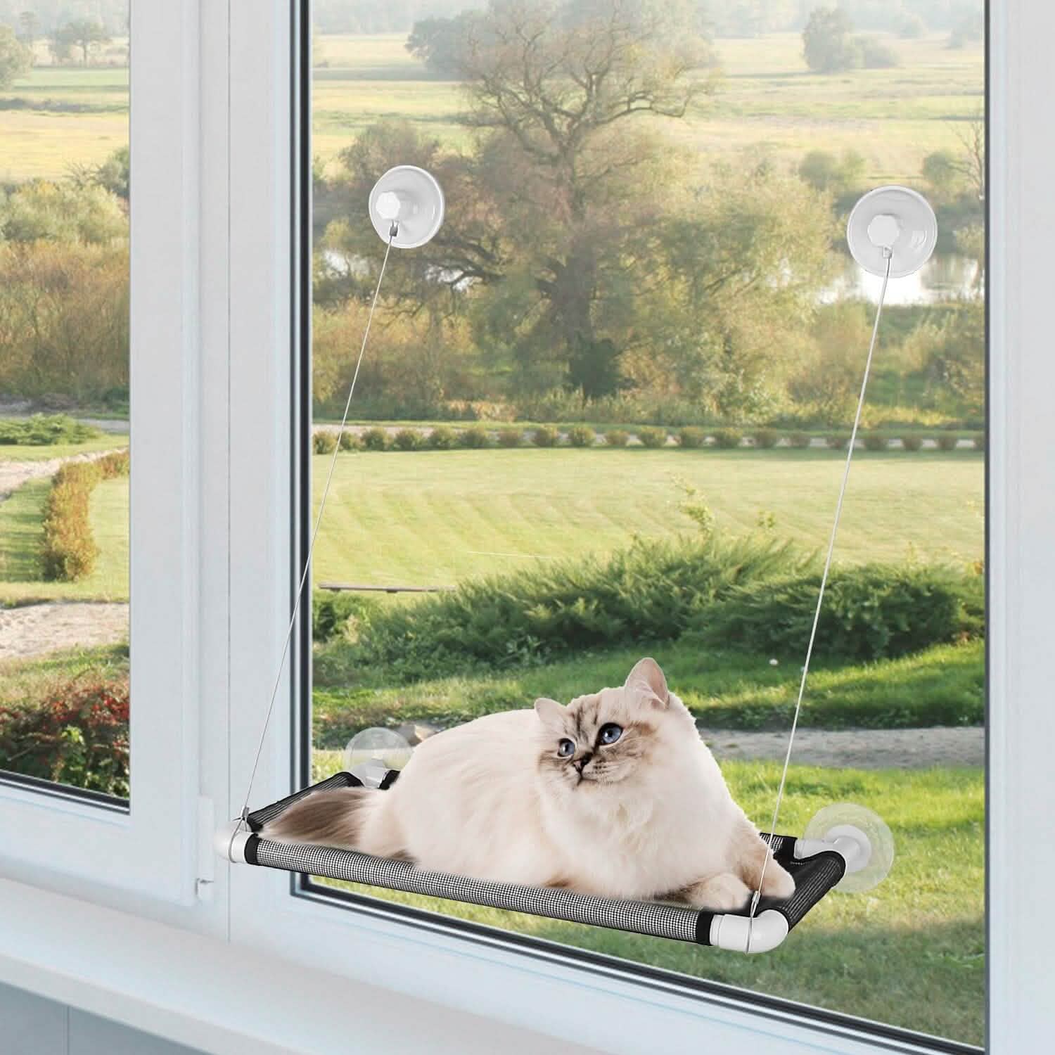 Cat Window Perch Cat Hammock Window Seat Pet Supplies - Tophatter Daily Deals